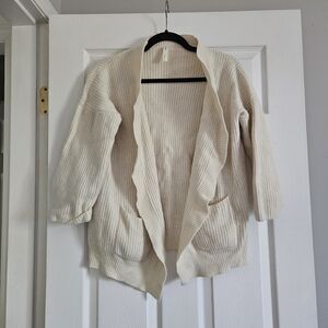 NAP cream Cardigan Sweater